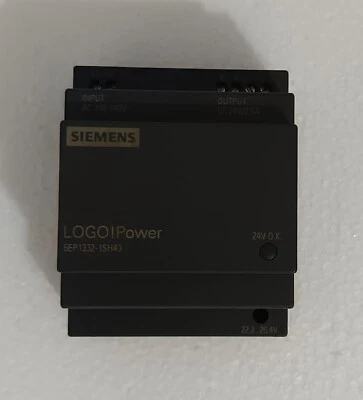 SIEMENS  LOGO  6EP1332-1SH43  POWER  SUPPLY - Image 1 of 4