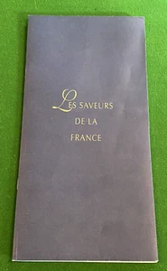 AIR FRANCE Les Saveurs de la France - Carte des vins - Paris Tokyo - Non Daté. - Picture 1 of 7