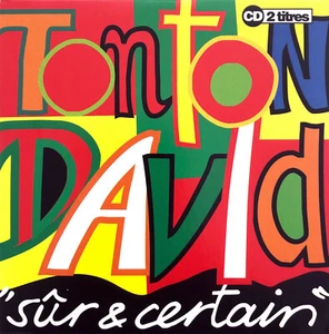 Tonton David CD Single Sûr & Certain - France (EX+/M) - Picture 1 of 2