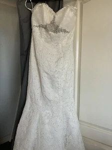 wedding dress size 12 lace - Picture 1 of 6