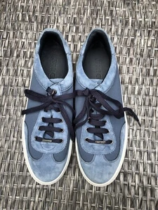 Jimmy Choo Ace Wildleder & Canvas Schnürschuhe (Größe: 43EU/10US) NEU - Bild 1 von 9