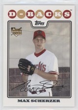 2008 Topps Update Max Scherzer #UH280 Rookie RC