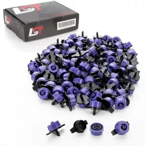 100x Micro Dripper Mini Tropfer Garten Bewässerung druckreguliert lila 12L/h - Bild 1 von 7
