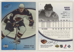 2005-06 Upper Deck Ice Rainbow /100 Marian Hossa #7 HOF