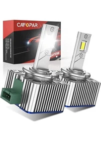 D3S D3R LED HID/xenon Headlight Bulbs 20,000LM 500% Brightness 6000K White - Picture 1 of 6