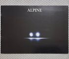 Alpine A610 Turbo Von Renault Schweiz Prospekt/Brochure Französisch 2-91!