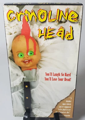 Crinoline Head VHS 1997 SOV Horror Slasher Rare B Movie Horse Creek - Image 1 of 4