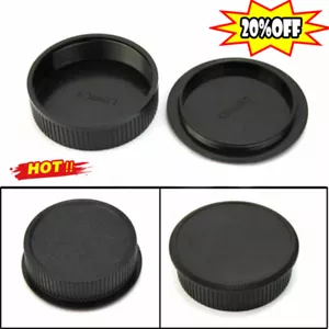 42mm Plastic Front Rear Cap Cover For M42 Digital Camera Lens Body FAST - Picture 1 of 7