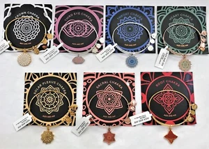Alex and Ani 2018 Chakra Bracelet Set 7 Bangles Brand New (No Card For Crown) - Picture 1 of 7
