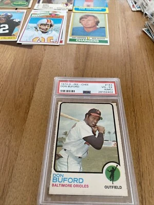 1973 O-Pee-Chee OPC Baseball - Don Buford PSA 4 (MC) - Image 1 of 2