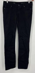 Express Womens Black Skinny Jeans Size 8 Long NEW Stretch Straight Leg Low Rise - Picture 1 of 6