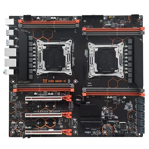 Placa madre LGA 2011-3 DDR3 X99 doble CPU PCI-e 3.0 NVMe M.2 para CPU Intel Xeon - Imagen 1 de 16