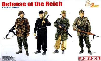 Dragon 1/35 6694 WWII German Defense of The Reich (Gen 2 Gear) (4 Figures) - Image 1 of 2