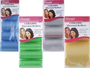 Ceramic Thermal Hair Rollers/Curlers Easy To Use Self-Griping No Pins/Clips - Picture 1 of 7