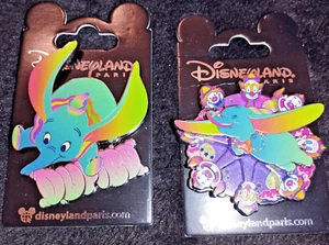 Dumbo Luftballon Name & Spinner Clowns auffällige Farbe Disney L Paris DLP 2023 2 Pins - Bild 1 von 6