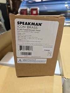 Speakman S-2251 Signature Icon Anystream verstellbar 2,5 GPM, poliertes Chrom - Bild 1 von 5