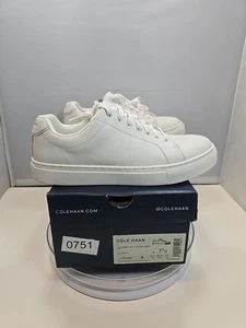 PARA HOMBRES TALLA 7.5 M Cole Haan Grand Series Jensen Vestido Informal Tenis Blanco C32169 - Imagen 1 de 15