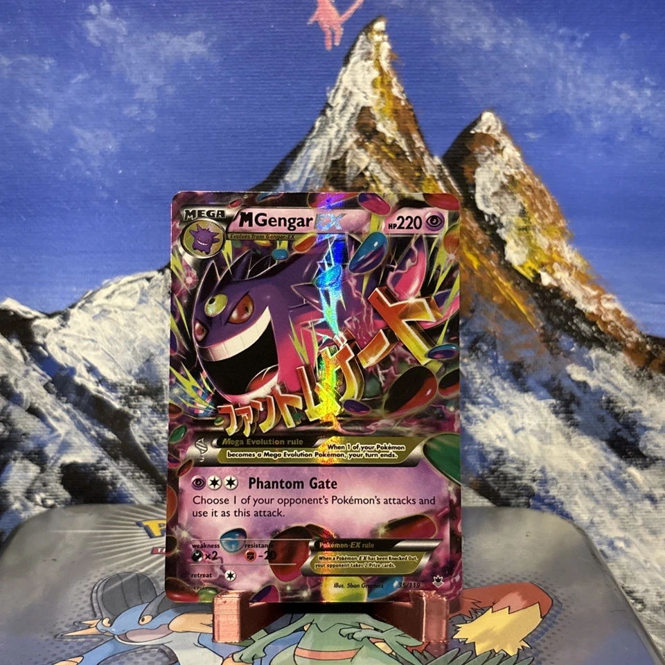 M Gengar EX - 35/119 Pokemon XY - Phantom Forces - Holo 👻 - Image 1 of 4