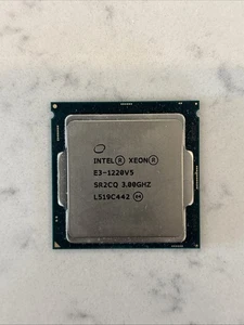 Intel Xenon E3-1220V5 SR2CQ 3.00 GHz L519C442 - Picture 1 of 2