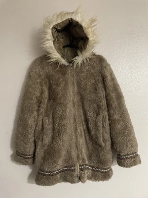 Abrigo de plumón Hansa-Branta Stearns M esquimal anorak imitación piel cremallera abrigo con capucha chaqueta Foto 1 de 4