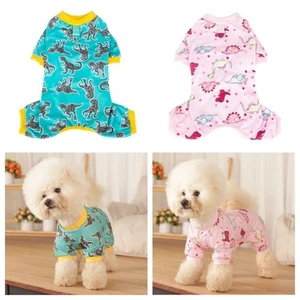 Stretchable Dog Pajama for Chihuahua Yorkie Pet Apparel For Small Dogs - Picture 1 of 10