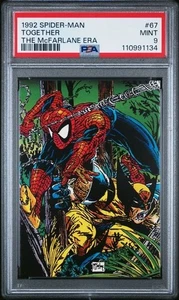 1992 Spider-Man Together #67 PSA 9 – The McFarlane Era Marvel Trading Card - Picture 1 of 2