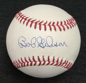 Bob Gibson Firmado Oficial MLB Béisbol-HOF-ST. LOUIS CARDINALS-JSA - Imagen 1 de 9