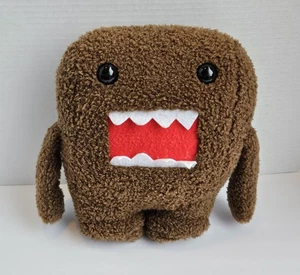 Domo Kun Brown Plush Doll Nanco Stuffed Monster Toy Fuzzy Soft 1998-2010 10" - Picture 1 of 8
