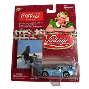 Coca-Cola Johnny Lightning Colección Vintage 1999 Dodge Viper GTS Die Cast Car - Imagen 1 de 3