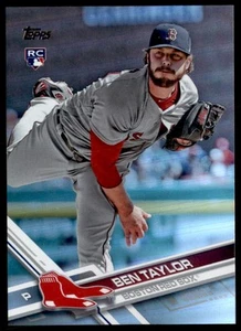 Actualización Topps Rainbow Foil 2017 Ben Taylor novato Boston Red Sox #US295 - Imagen 1 de 2