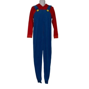 Super Mario Brothers Pijama Disfraz Mujer L Unionsuit Pijamas Una Pieza Halloween - Imagen 1 de 9