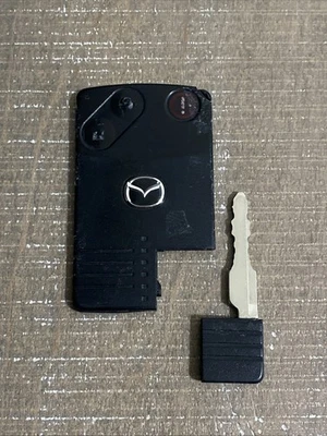 OEM 07-11 MAZDA CX-7 CX-9 06-07 SPEED 6 SMART KEY CARD FCC ID: BGBX1T458SKE11A01 - Image 1 of 3