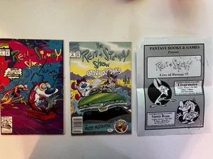 Ren und Stimpy 2 Comics 1 handsigniert 1992 - Bild 1 von 7