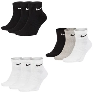 NIKE Unisex 3er Pack Sportsocken - Everyday, Cotton Cushioned Ankle, einfarbi... - Picture 1 of 6
