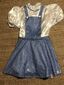 Wizard Of Oz Halloween Costume Dorothy Plus Size Sequins - Picture 1 of 4