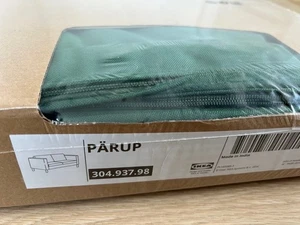 IKEA PARUP 2 Plazas Loveseat SOLO CUBIERTA, visillo verde oscuro 304.937.98 - NUEVO - Imagen 1 de 3