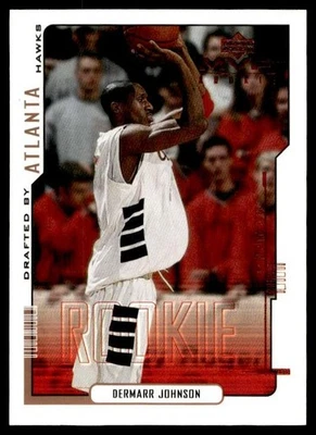 2000 Upper Deck DerMarr Johnson #203 Atlanta Hawks - Image 1 of 2