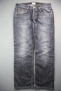 Hombres Hudson Jeans Byron Cinco Bolsillos Rectos Jame Distressed Talla 30x26 Botón Mosca - Imagen 1 de 10