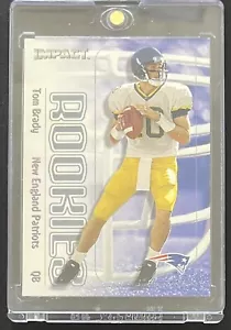 Carta 2000 Fleer Skybox Impact Tom Brady Rookie RC #27 New England Patriots - Foto 1 di 4