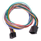 16 Pin Car Stereo Radio ISO Wire Harness Kits Power Speak ACC Extension 60cm