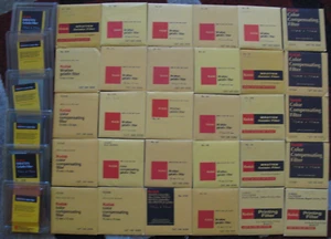75mm X 75mm Kodak Wratten Gelatin Filter 3x3 Lot of 36 - Picture 1 of 16