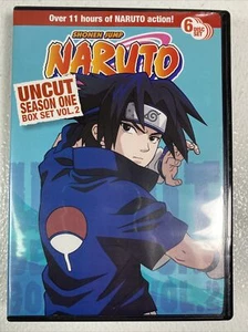 Naruto Uncut Box Set: Season 1, Vol. 2 - DVD - Very Good Condition - Foto 1 di 9