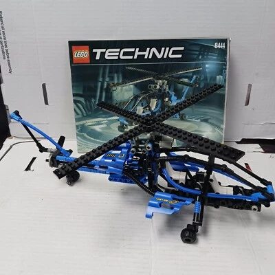 Lego TECHNIC Model Set 8444 Air Enforcer Helicopter Jet Wasp w/Manual, no Box - Image 1 of 4