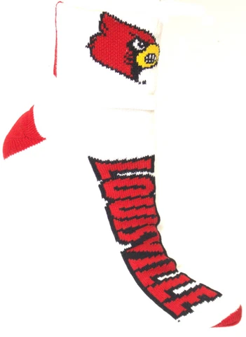 NCAA Louisville Cardinals Quarter Socks Cover