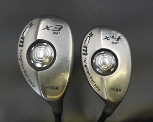 Japanese Set of PRGR 2 Zoom X3-X4  22°&19° PRGR Regular Graphite Shaft - Picture 1 of 5
