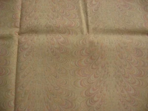 Jinny Beyer for RJR Fashion Fabrics Light Colored Feather Waves 13" Remnant - Picture 1 of 1