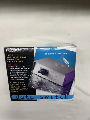 Precision Instruments Fully Bi-Directional Two Port Data Switch - Image 1 of 4