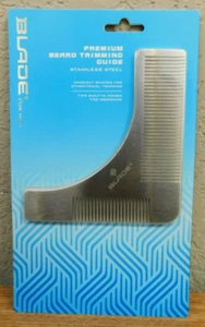 Blade Premium Beard Trimming Guide Stainless Steel GREAT STOCKING STUFFERS . - Bild 1 von 4
