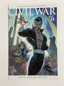 Civil War # 6 (2006) MICHAEL TURNER Namor VARIANTE Millar MCNIVEN MARVEL - Bild 1 von 8