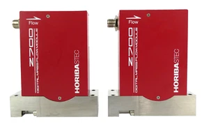 Horiba STEC SEC-Z714AGX Mass Flow Controller AMAT 0190-61881 Lot of 2 Working - Picture 1 of 10